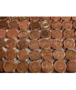 480 Mixed Copper Pachislo Slot Machine Tokens, Tumble Cleaned .94" / 25mm - $57.99
