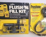 Prestone AF-1420R Antifreeze/Coolant Tester &amp; Flush N Fill Kit NOS - £17.34 GBP