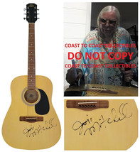 Joni Mitchell singer songwriter signed acoustic guitar COA exact Proof a... - £11,677.74 GBP