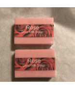 2 Rose Scented soap bars, 2 Goat Milk soap, Handmade soap - £4.73 GBP
