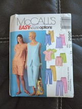 McCalls Sewing Pattern 3662 Sizes 14 - 20 Misses Petite Tops Tunic Pants Shorts - $8.54