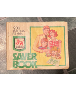S&amp;H Green Stamps Saver Book *Filled w/Green Stamps* Vintage w/Wear* dd1 - $13.56 CAD