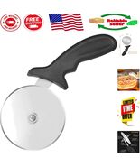 9.33-Inch Pizza Cutter Wheel - Sharp Stainless Steel for Perfect Slices - $17.26 CAD