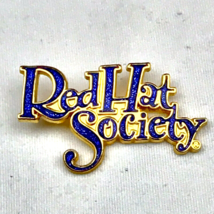 Red Hat Society Pin Vintage Brooch - $11.95