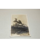 1914 Mt. Lassen Volcano Eruption #4 View Red Bluff, CA RPPC Photo Postcard - £30.18 GBP
