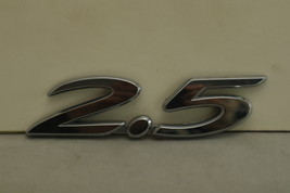 2010-2013 Mazda 3 “2.5” Chrome Plastic Rear Trunk Lid Emblem OEM BBN8-51721 - £3.96 GBP