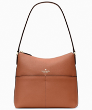 Kate Spade Bailey Brown Leather Shoulder Bag K4650 Warm Gingerbread $359 MSRP FS - £125.25 GBP