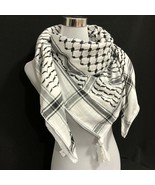 Scarf Keffiyeh Shemagh All Original Palestine Arab Scarf Kufiya Arafat C... - $43.90 CAD