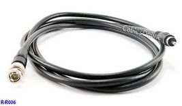 6 Ft. Rg59/U 75Ohm Bnc Male To Rca Male Coaxial Composite Video Cable, - $13.99
