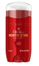 Old Spice North Star Men’s Deodorant With Notes of Teakwood, Aluminum-Free, 3 Oz - £8.61 GBP