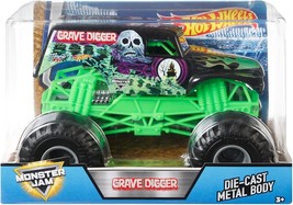 Hot Wheels Monster Jam GRAVE DIGGER 2018 Monster Truck Die-Cast 1:24 Sca... - £55.50 GBP