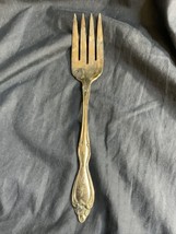 Vintage Wm Rogers Oneida Ltd Silverplate Serving Fork 8.5” - $14.20