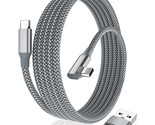 Right-Angled Usb Type C To C 100W Cable 10Ft With Usb A Adapter,90 Degre... - $18.99