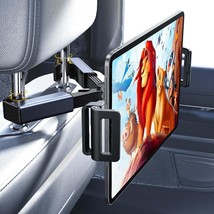 Tablet Ipad Holder For Car Mount Headrest-Ipad Car Holder Back Seat Trav... - £14.93 GBP