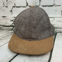 Boys Hat Hipster Brown Heathered Two Tone Baseball Cap Crazy 8 Sz Medium... - £7.37 GBP