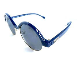 New Polarized Gianfranco Ferre GFF 1W98 005 Round Blue Men&#39;s Women&#39;s Sunglasses - £96.99 GBP