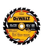 DEWALT 6 1/2IN 24T Elite Series Blister - $27.92