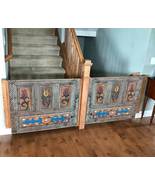 Hand-carved Barn Wood Baby Gate, Child Gate, Dog, Cat, Pet Gates, Stairs... - $599.00