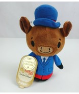 New Hallmark Itty Bittys Limited Edition Patriotic Donkey 4.5&quot; Plush - $9.89