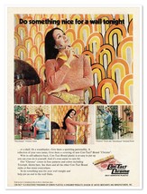 Con-Tact Brand Chrome Self-Adhesive Plastic Vintage 1972 Full-Page Magazine Ad - £7.57 GBP