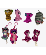 Ty Beanies Cassie Sydney Cat Roxie Racoon Freckle Cheetah Unicorn Elepha... - $19.75