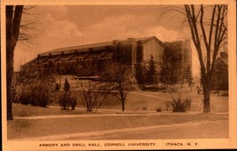Armory And Drill Hall - Cornell University - Ithaca Ny Db Postcard BK67 - £5.44 GBP