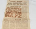 Orlando Promo Newspaper Church Street Station Good Time Gazette Souvenir... - $8.81