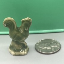 Red Rose Tea Wade Of England Ceramic Figurine Green Chicken Miniature Whimsies - £3.50 GBP