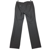 Brooks Brothers Dress Pants Women&#39;s 6 Gray Wool Blend Lucia Fit Straight Leg - £18.17 GBP