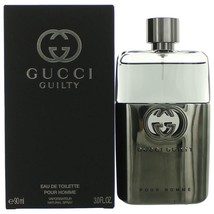 Gucci Guilty Pour Homme by Gucci, 3 oz Eau De Toilette Spray for Men - £84.70 GBP