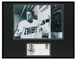 Paul Newman Facsimile Signed Framed 16x20 Slap Shot Photo Display  - $79.19