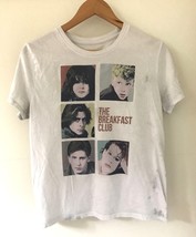 Vtg Style The Breakfast Club Movie Character White Graphic T Shirt Large... - £19.97 GBP