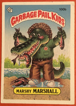 Garbage Pail Kids trading card Marshy Marshall  1986 - £2.37 GBP