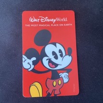 Walt Disney World 50th Anniversary & Theme Park Card- Mickey Mouse Empty Card - $11.29