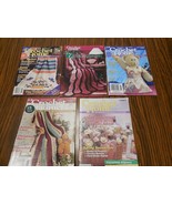 Crochet Home Magazines Lot of 5 - £7.25 GBP