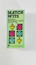 Creative Teaching Associates Match Wits Division -Remainder Facts Set H 4909 NEW - £4.67 GBP