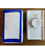 New king electric D22 white double pole thermostat 4 wire Comfort Zone - $365.04 MXN