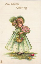 An Easter OFFERING-TUCK &amp; Sons Easter Children Series #758~1912 Postcard - £4.08 GBP