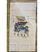 Vintage Electrolux Tigers Vacuum Cleaner Promo Beach Towel - 52 x 28 - R... - £37.99 GBP