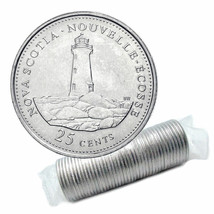 1992 Canadian 25-Cent Nova Scotia 125th Anniversary Provincial 25¢ Coin ... - £23.14 GBP
