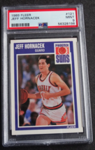 1989 Fleer #121 Jeff Hornacek Rookie RC Phoenix Suns Basketball Card PSA 9 Mint - £22.30 GBP