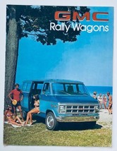 1978 GMC Rally Wagons Dealer Showroom Sales Brochure Guide Catalog - £7.55 GBP