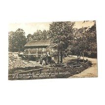Mills Messerschmidt&#39;s Lake Westbrooke Connecticut Postcard Vintage Unposted - £3.90 GBP