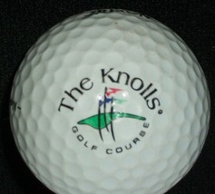 White The Knolls Golf Course Hi Spin 4 Srixon Golf Ball Flags Green - $15.99