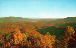 Fall Color Scene From Alpine Lookout In Little Switzerland, North Carolina (B6) - £3.55 GBP