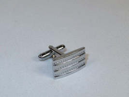 Men J.Valintin Cufflinks by Vitorofolo for French Cuff Shirt V35-29 Silver image 4