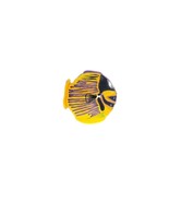 Sur La Table Italian Ceramic Fish Plate – Yellow Black Tropical Design - €20,84 EUR