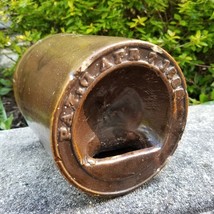 Rare Antique  Chicken Water Feeder Crock - 1885 Patent Stoneware - $99.99