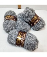 4 Skeins Columbia Minerva Himalaya Worsted Weight Yarn color Ostrich gre... - £11.33 GBP