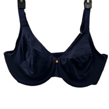 Lilyette by Bali Womens Plunge Keyhole Underwire Bra Size 38DD Color Black - $44.55